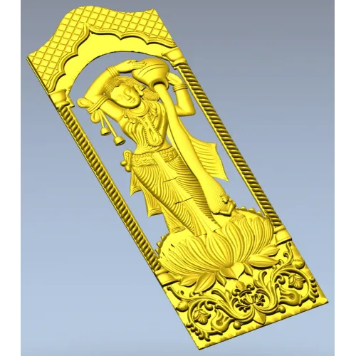 Лотосная нимфа - 3D модель в формате STL для ЧПУ