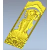 Лотосная нимфа - 3D модель в формате STL для ЧПУ