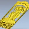 Лотосная нимфа - 3D модель в формате STL для ЧПУ