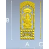 Ganesha High-Relief CNC STL Panel