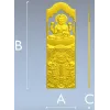 Икона Лакшми в арочной панели - stl модель для ЧПУ