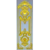 Вертикальная декоративная филёнка - stl модель для ЧПУ
