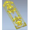 Вертикальная декоративная филёнка - stl модель для ЧПУ