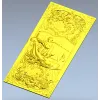 Рельефная дверная панель - 3D модель STL для ЧПУ