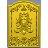 Decorative Fleur-de-Lis Panel STL Model for CNC