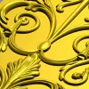 Рельефная фасадная панель "Акантовый картуш" - stl модель для ЧПУ