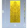 Рельефная фасадная панель "Акантовый картуш" - stl модель для ЧПУ