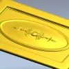 Фасадная панель с овальным медальоном - STL для ЧПУ