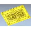 Рельефная декоративная панель в рокайльном стиле - STL для ЧПУ
