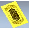 Резная вертикальная панель "Лотос" - 3D модель STL для ЧПУ