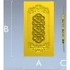 Резная вертикальная панель "Лотос" - 3D модель STL для ЧПУ