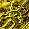 Декоративная фасадная панель "Венец листьев" - STL модель для ЧПУ