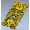 Фасадная декоративная панель "Рококо-Ракушка" - 3D модель STL для ЧПУ