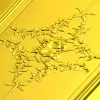 Фасадная панель с ромбовидным растительным орнаментом - STL для ЧПУ