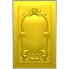 Рокайльный картуш - декоративная фасадная 3D модель (STL) для ЧПУ