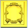 Рокайльный картуш - декоративная фасадная 3D модель (STL) для ЧПУ