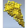 Виноградная лоза - 3D модель STL для ЧПУ резьбы