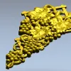 Виноградная лоза - 3D модель STL для ЧПУ резьбы