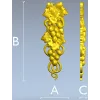 Elegant Grapevine Relief 3D Model for CNC