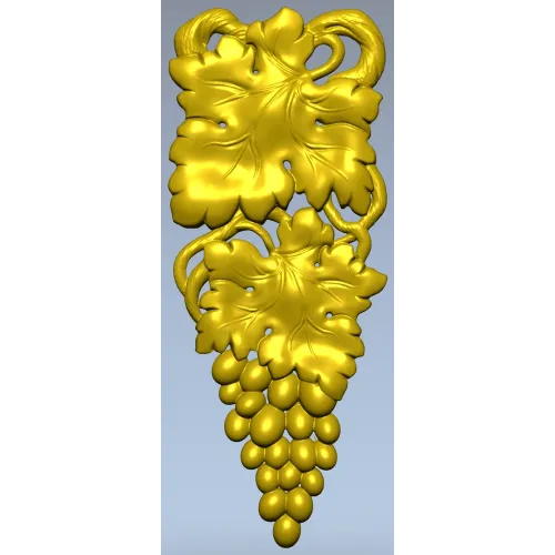 Гроздь винограда - 3D модель STL для ЧПУ