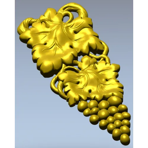Гроздь винограда - 3D модель STL для ЧПУ