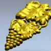 Гроздь винограда - 3D модель STL для ЧПУ