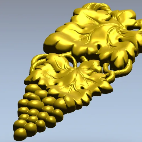 Гроздь винограда - 3D модель STL для ЧПУ