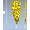 Гроздь винограда - 3D модель STL для ЧПУ