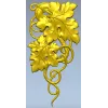 Grapevine Carving 3D Model for CNC Milling in STL Format
