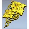 Grapevine Carving 3D Model for CNC Milling in STL Format
