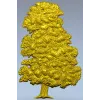 Ornamental Tree 3D Model for CNC Milling in STL Format