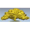 Дубовый барельеф - 3D модель в формате STL для ЧПУ