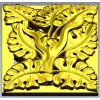 Рельефная панель "Златолист" - 3D модель STL для ЧПУ