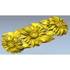Подсолнуховая гирлянда - 3D модель STL для ЧПУ