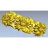 Подсолнуховая гирлянда - 3D модель STL для ЧПУ