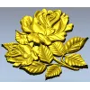 Рельефная роза - 3D модель STL для ЧПУ