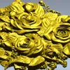 Букет из трёх роз - 3D модель для ЧПУ в формате STL