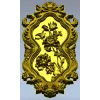 3D модель панно "Розы и птица" в формате STL для ЧПУ