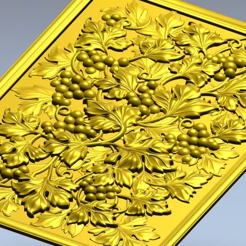 Виноградная панель - 3D STL для ЧПУ