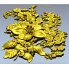 Рельефная 3D модель цветочной панно - лилия и кисти мелких цветов (STL для ЧПУ)