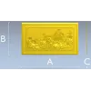Флористическая панель .stl - 3D модель для ЧПУ с рельефом пионов