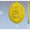 Овальное панно "Амурный сад" - 3D модель STL для ЧПУ