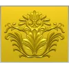 Рельефный растительный картуш в стиле рококо - STL модель для ЧПУ