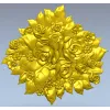 Цветочная розетка - 3D модель STL для ЧПУ
