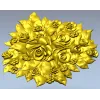 Цветочная розетка - 3D модель STL для ЧПУ