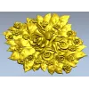 Цветочная розетка - 3D модель STL для ЧПУ