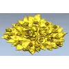 Цветочная розетка - 3D модель STL для ЧПУ
