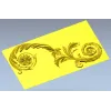 Elegant Floral Acanthus STL Model for CNC Milling