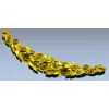 Полумесяц из роз - 3D модель STL для ЧПУ