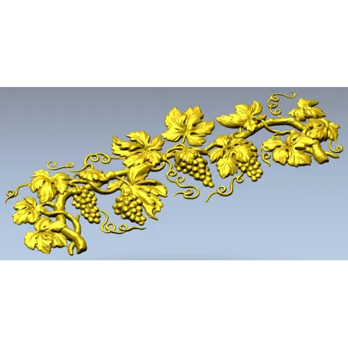Виноградная гирлянда - 3D модель STL для ЧПУ